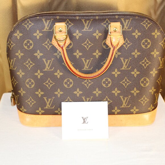 Louis Vuitton Vintage Monogram Alma Handbag - Picture 8 of 9